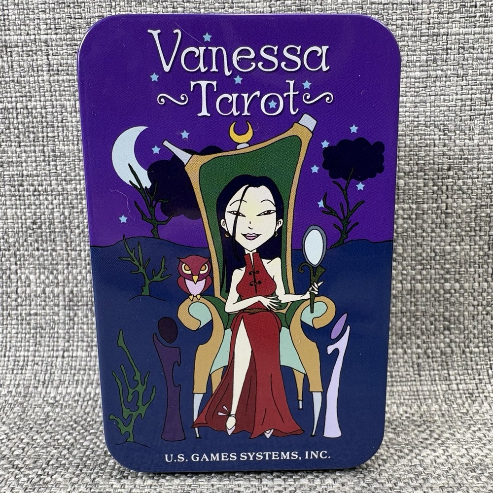 Vanessa Tarot Deck by Lynyrd Narciso U.S. Games Systems, Inc. Tin Box